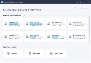 EASEUS Data Recovery Wizard 13.6 Crack Product Key Free Download